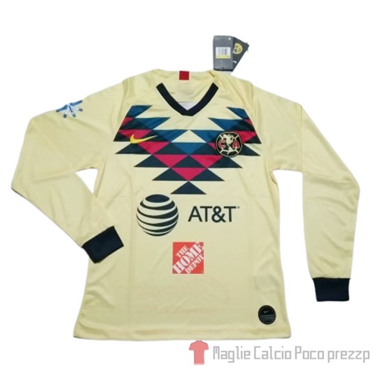 Maglia America Home Manica Lunga 2019/2020 - Clicca l'immagine per chiudere